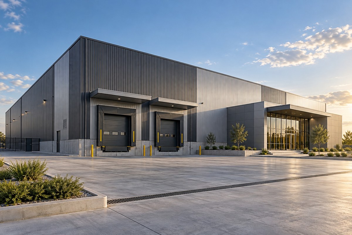 Warehouse loading areas and operational spaces